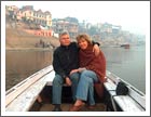 Boat ride on the river Ganges